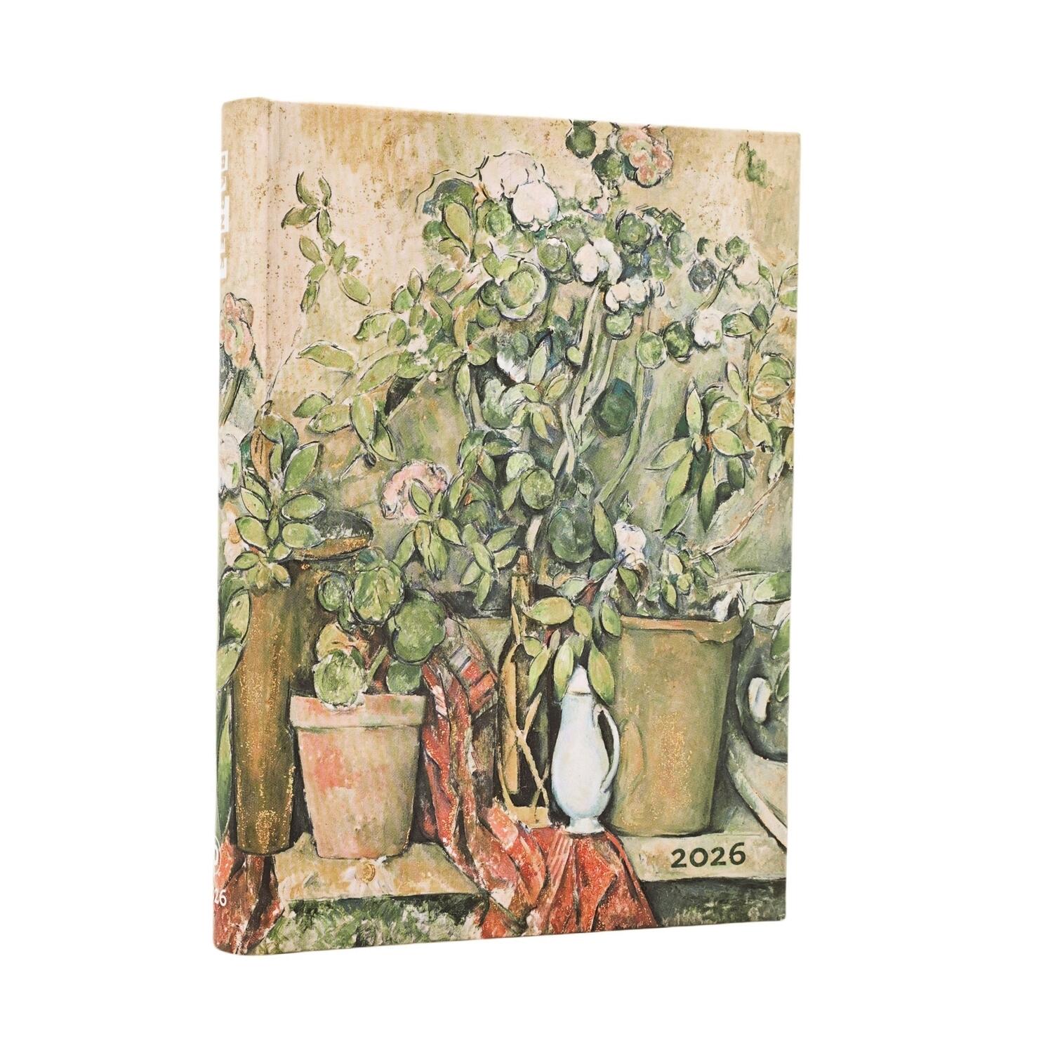 Agenda giornaliera 2026 Paperblanks Vasi di Terracotta e Fiori – Midi
