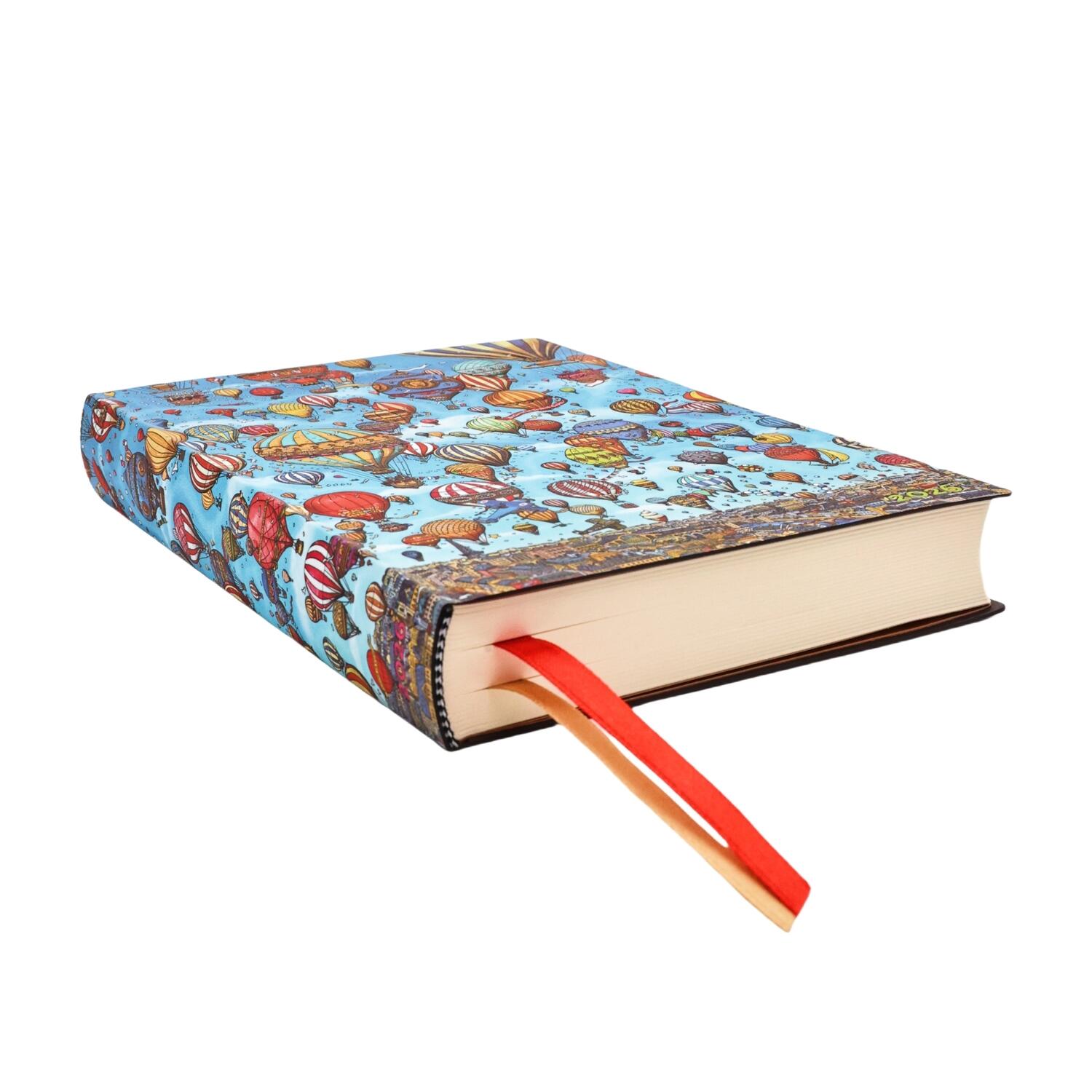 Agenda giornaliera 2026 Paperblanks Festival delle Mongolfiere – Pierre Detective – Midi Flexi