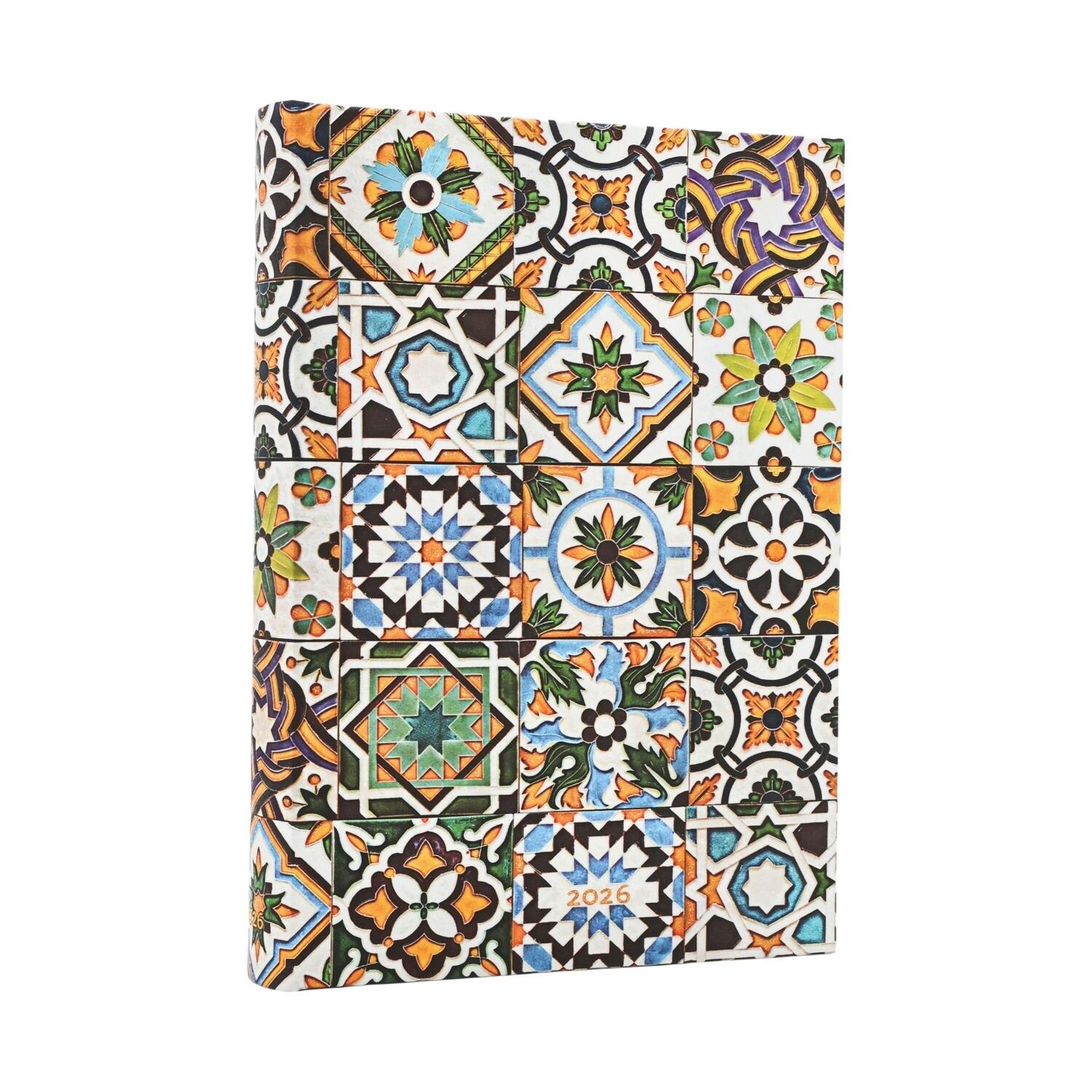 Agenda giornaliera 2026 Paperblanks Porto – Azulejos Portoghesi – Midi