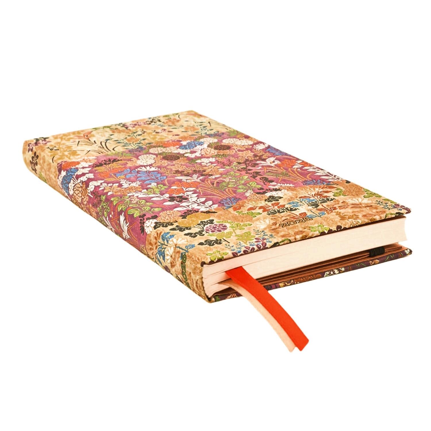 Agenda settimanale 2026 Paperblanks Kara-ori Rosa - Kimono Giapponese – Slanciato