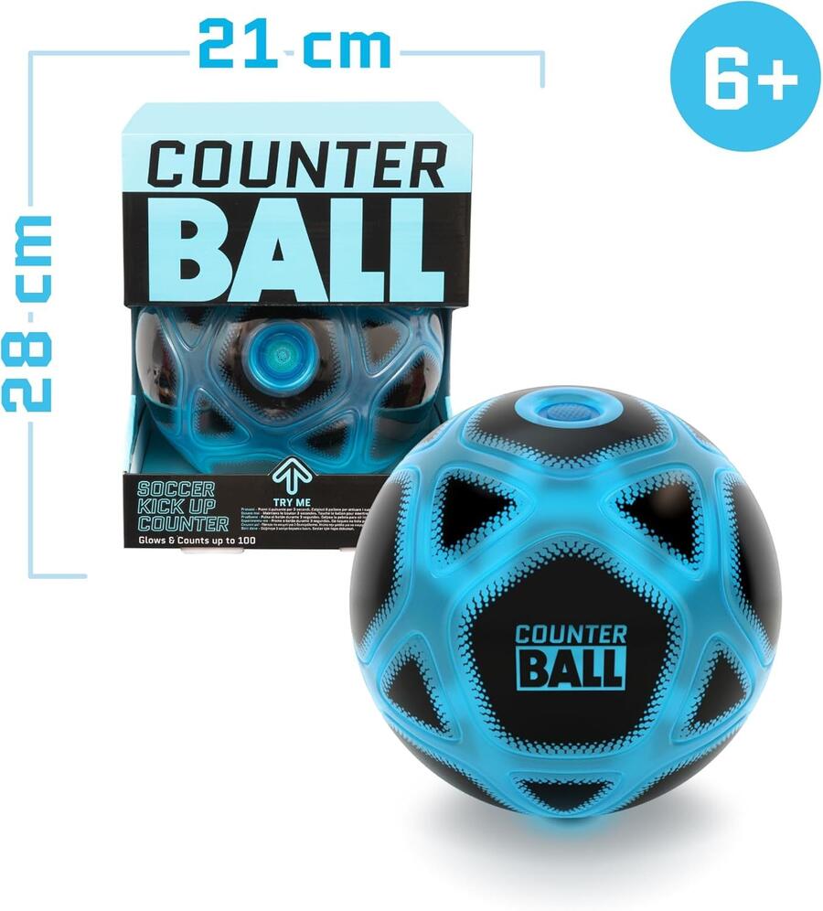 Counter Ball pallone da calcio conta palleggi strikesphere giochi preziosi  SBCB1A  6+