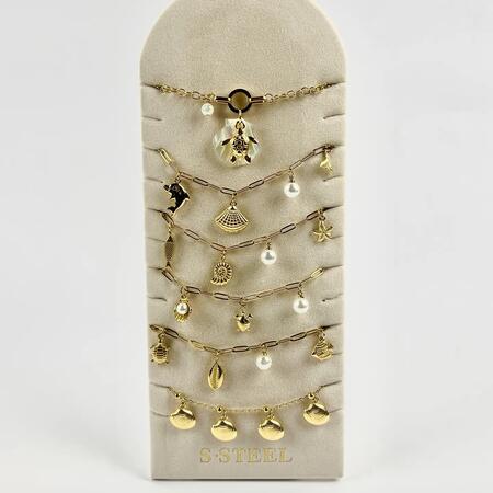  Braccialetti Marini Ciondolo Conchiglia