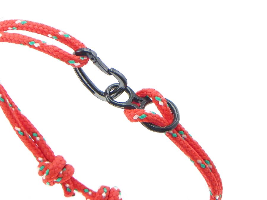 Bracciale Moschettone + discensore 8 Alpinismo Katal