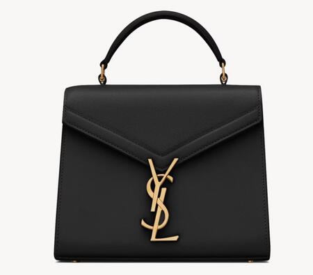 Borsa Cassandra Mini in Pelle Goffrata Grain de Poudre