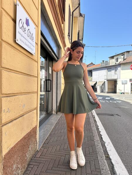 NOVITÀ Abitino con gonna a ruota