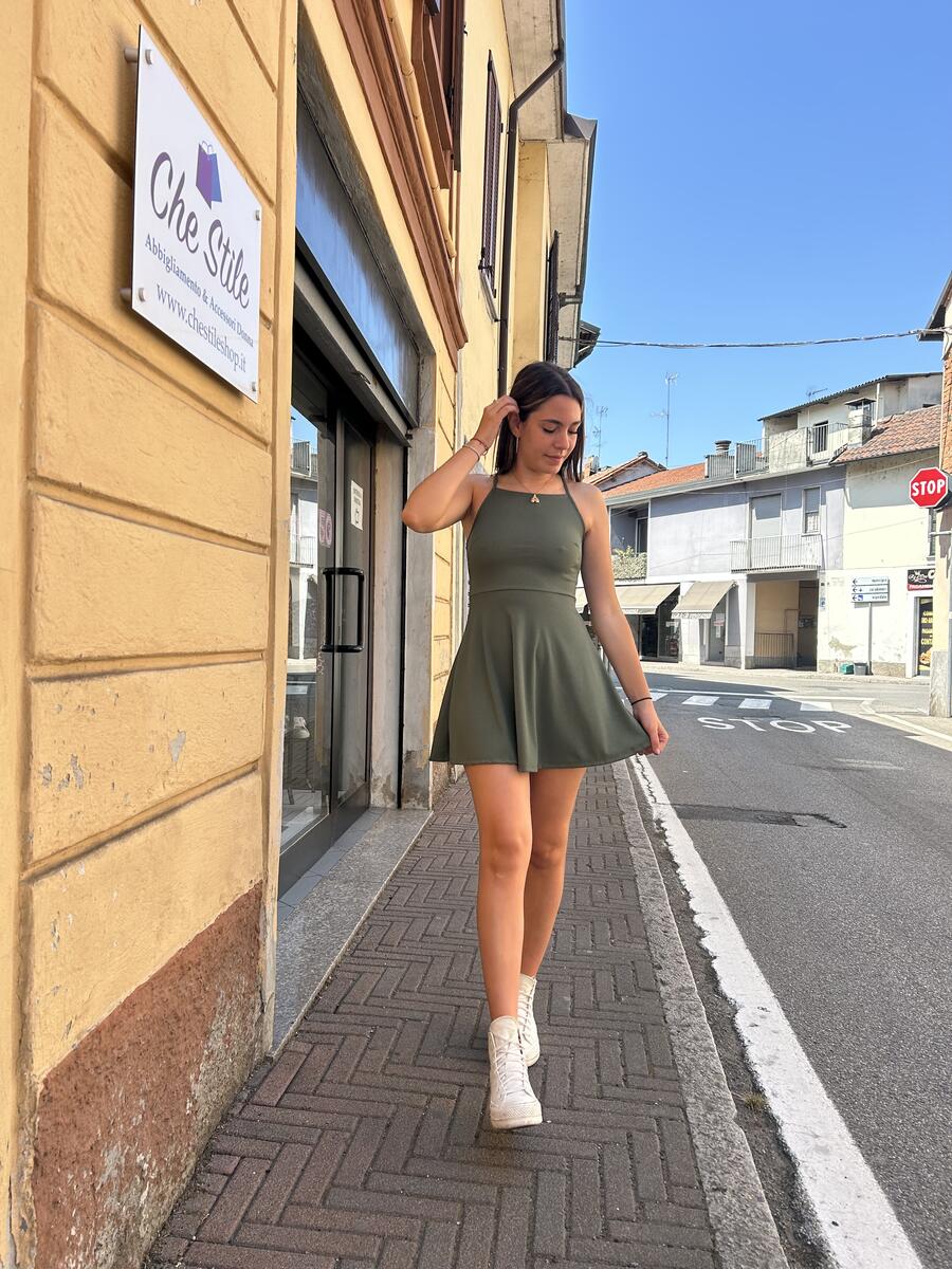 NOVITÀ Abitino con gonna a ruota
