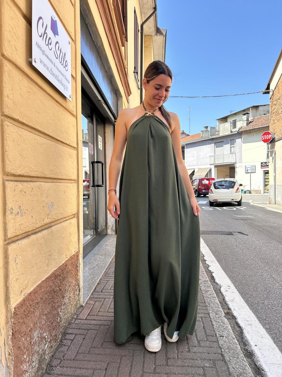 NOVITÀ Abito lungo ampio con stella marina