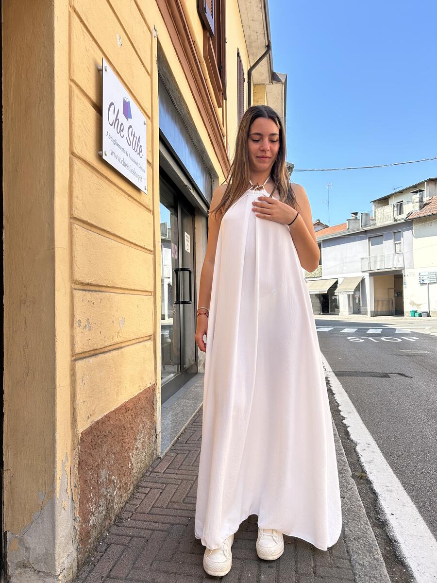 NOVITÀ Abito lungo ampio con stella marina