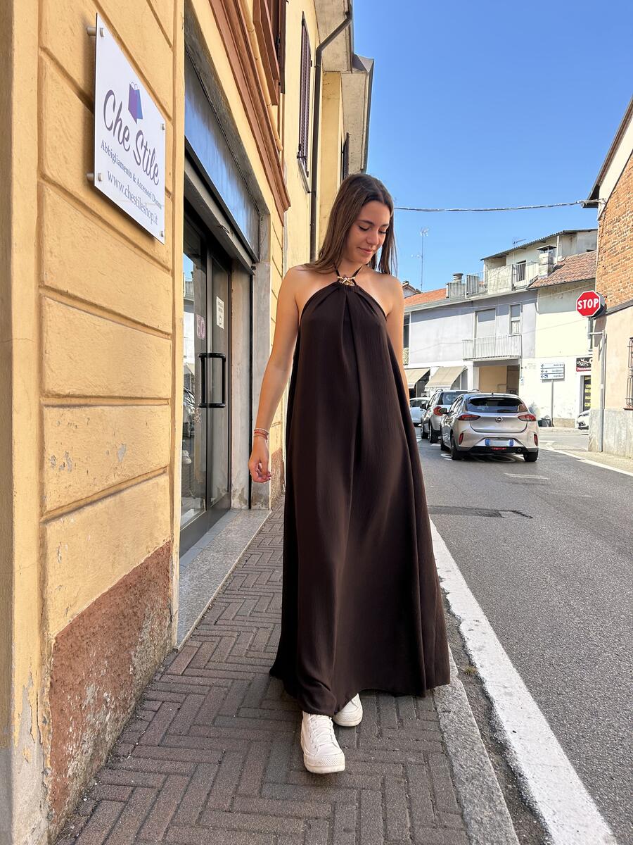 NOVITÀ Abito lungo ampio con stella marina