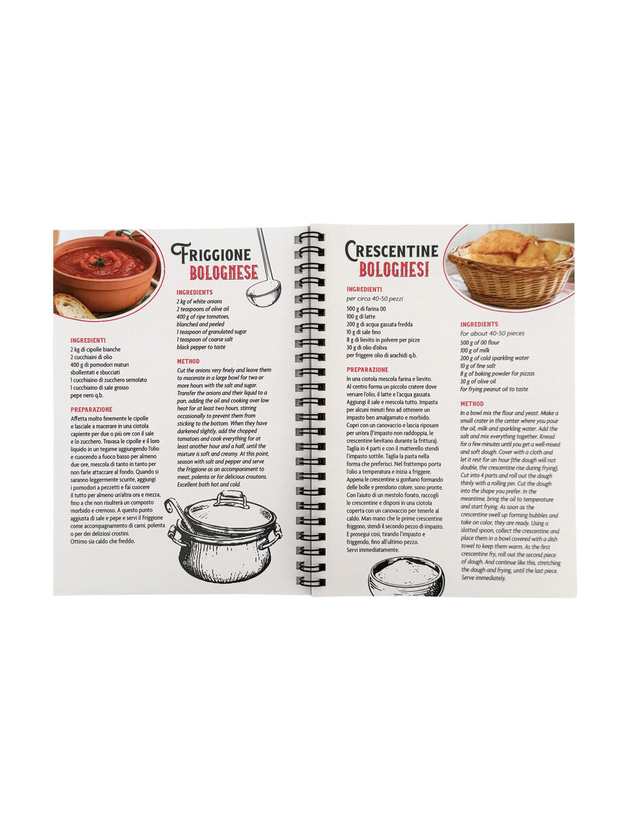 Bolognese Notebook and Recipe Book
