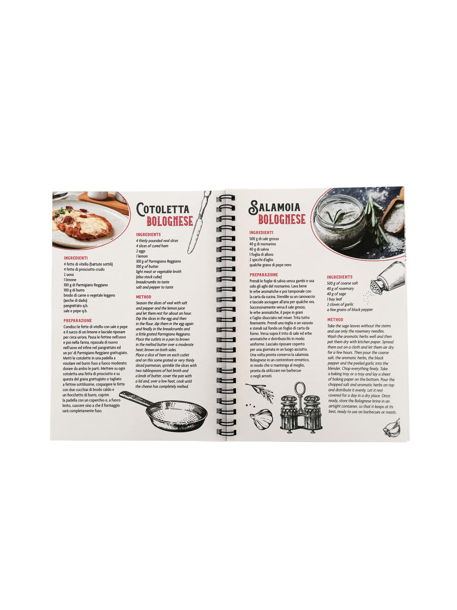 Bolognese Notebook and Recipe Book