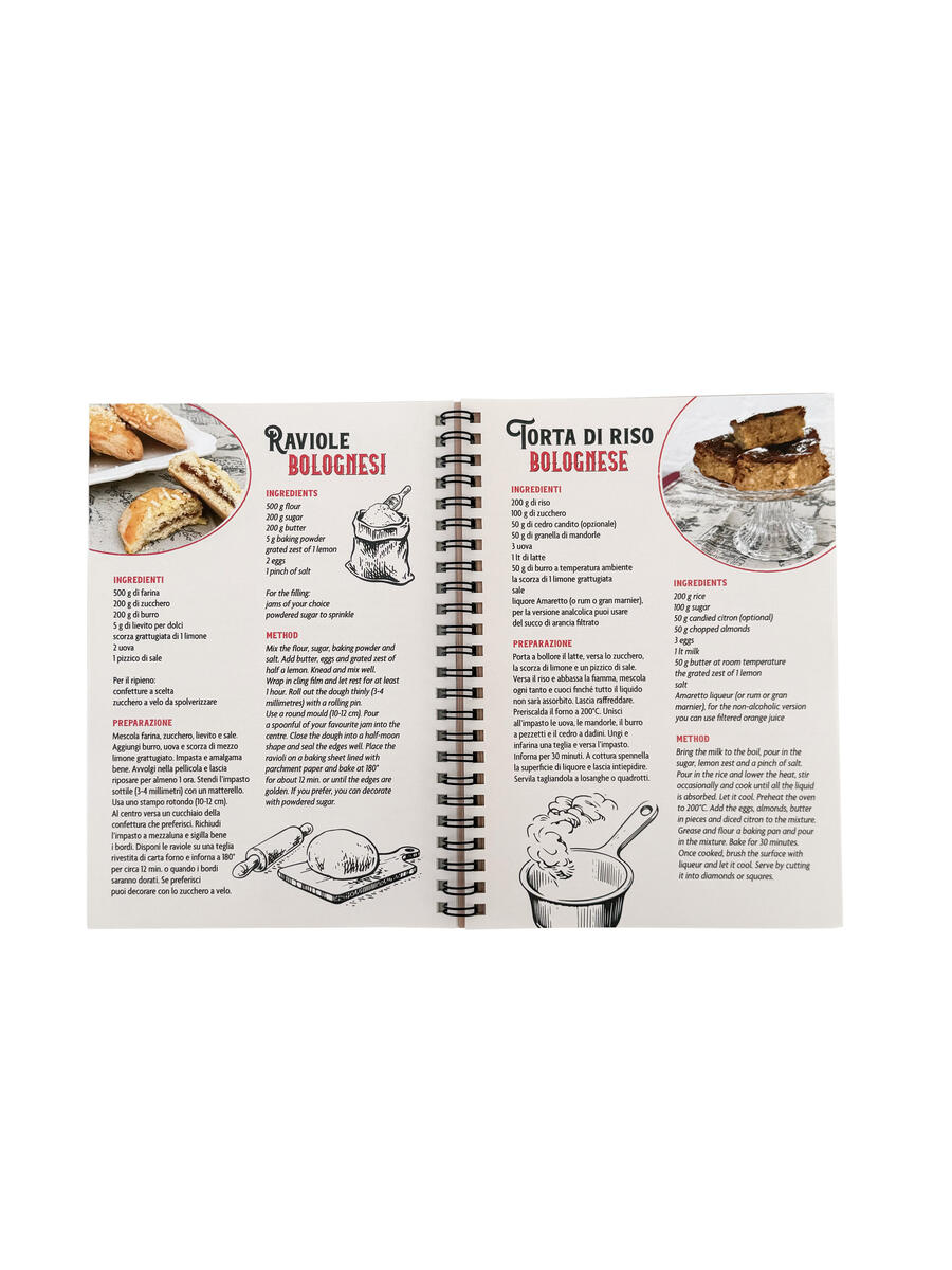 Bolognese Notebook and Recipe Book