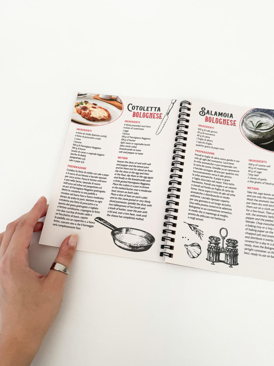 Bolognese Notebook and Recipe Book