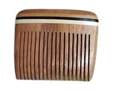 Set 2 fermacapelli Etnico in Legno Intagliato – Stile Bohemien e Artigianale 