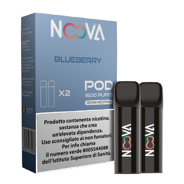 NOOVA POD - BLUEBERRY - 5 x 2 pz