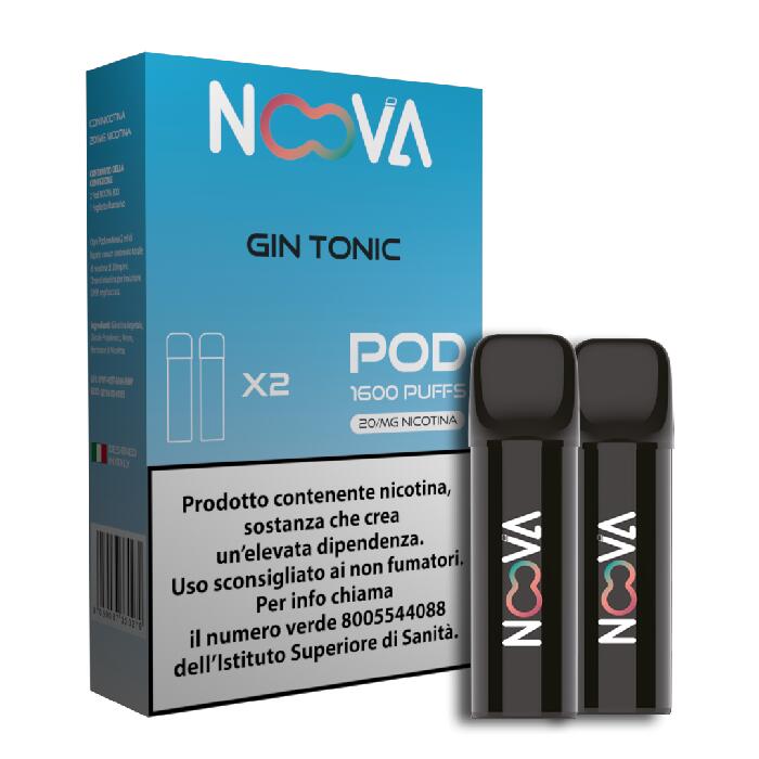 NOOVA POD - GIN TONIC - 5 x 2 pz