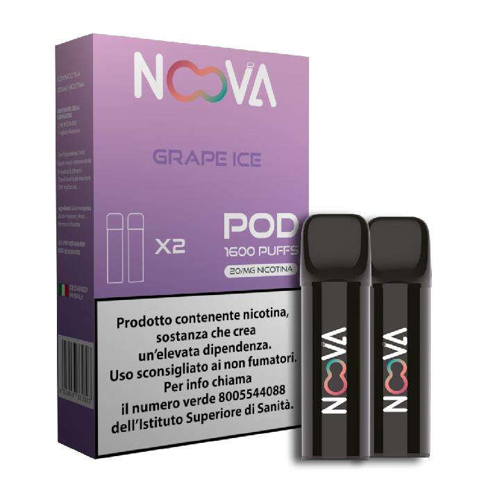 NOOVA POD - GRAPE ICE - 5 x 2 pz