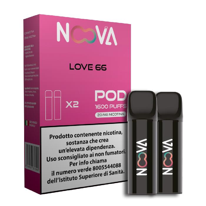 NOOVA POD - LOVE66 - 5 x 2 pz