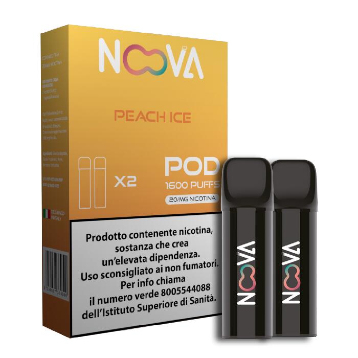 NOOVA POD - PEACH ICE - 5 x 2 pz