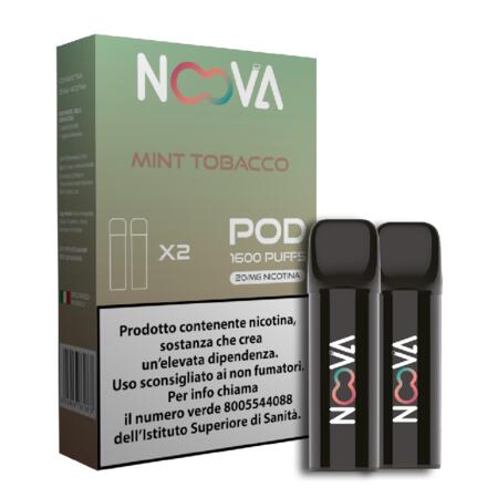 NOOVA POD -TABACCO MENTA  - 5 x 2 pz