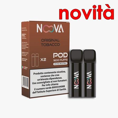 NOOVA POD - ORIGINAL TOBACCO - 5 x 2 pz