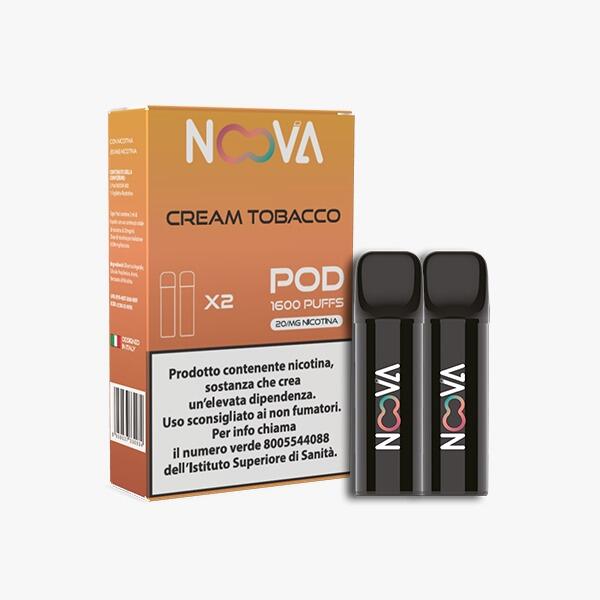 NOOVA POD - CREAM TOBACCO - 5 x 2 pz