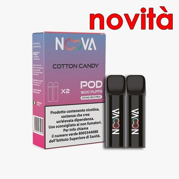 NOOVA POD - COTTON CANDY - 5 x 2 pz