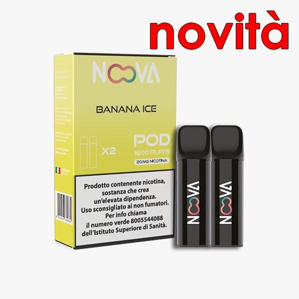 NOOVA POD - BANANA ICE - 5 x 2 pz