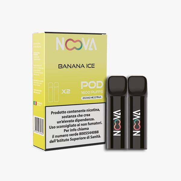 NOOVA POD - BANANA ICE - 5 x 2 pz