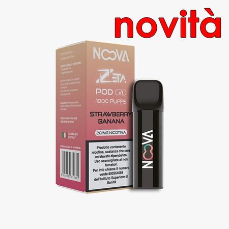Z POD - STRAWBERRY BANANA - BOX 10 PZ