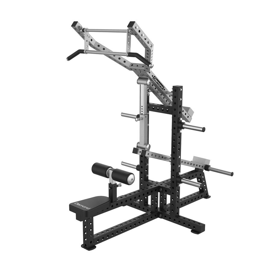 Combo Push Down  della Serie RIGS Plate Loaded Linea Diamond Fitness Cod. PL300-COMBOPUSHDOWN
