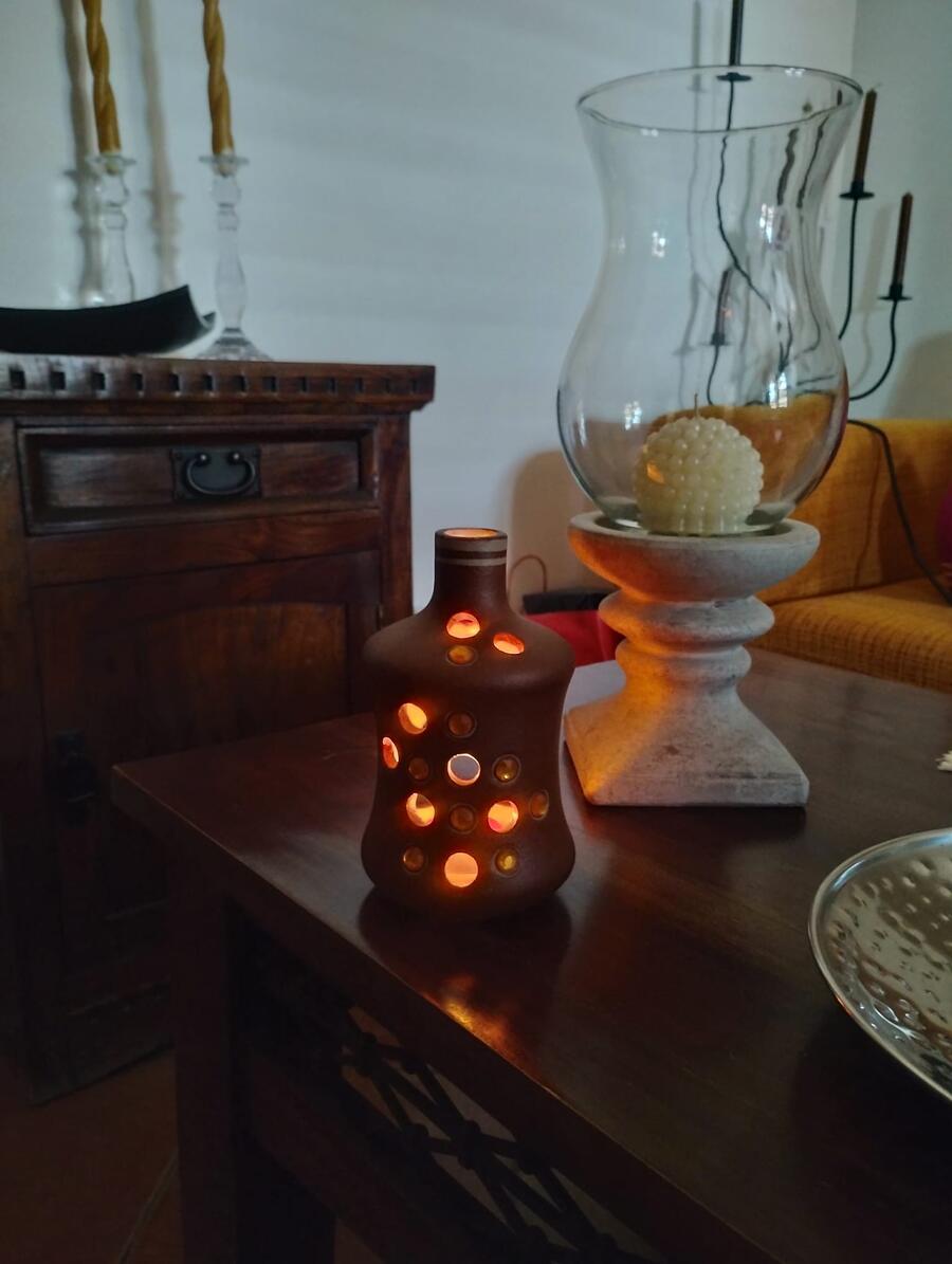 Set 2 Lumi  Elegance – Terracotta con Zirconi