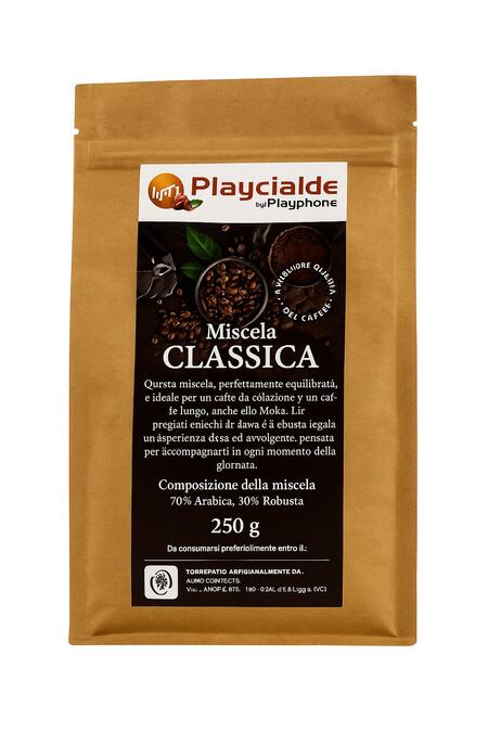 caffè macinato e grani 250g miscela Classica