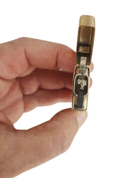 Accendino Zippo Vintage Placcato Oro con Scatola Originale – Anni ‘70/80 (Raro)