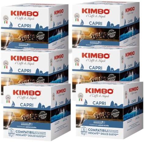 capsule compatibili dolce gusto Kimbo Capri 96 pz