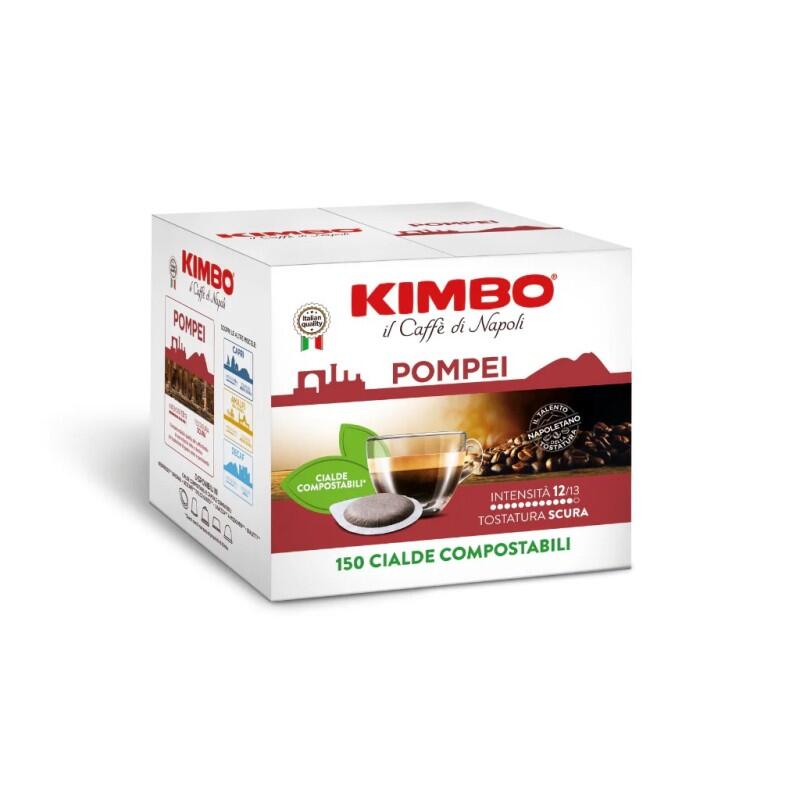 cialda carta filtro 44mm Kimbo Pompei 150 pz
