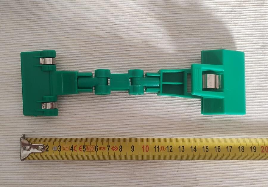 Set 6 Segnaprezzi Snodabili Verdi - Porta Cartellino Clip - Ideale Negozi / Mercati / Hobby