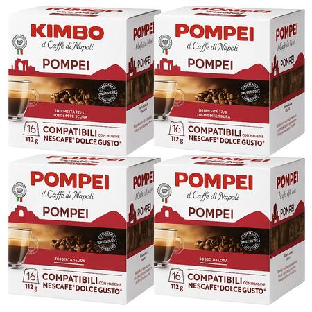 capsule compatibili dolce gusto Kimbo Pompei 96 pz