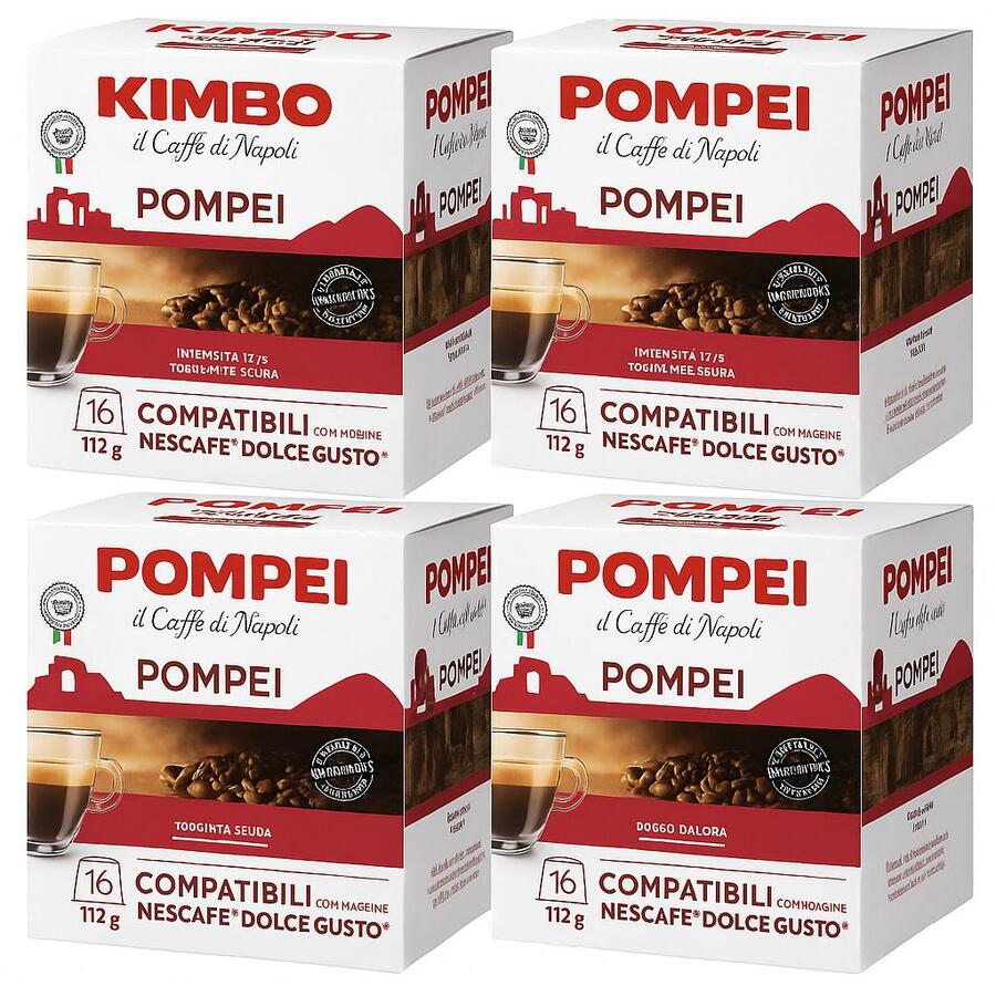 capsule compatibili dolce gusto Kimbo Pompei 96 pz