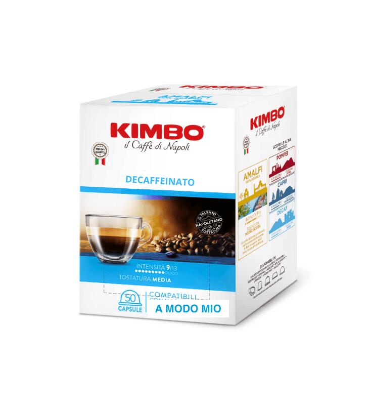 capsule compatibili modo mio Kimbo Decaf 50 pz