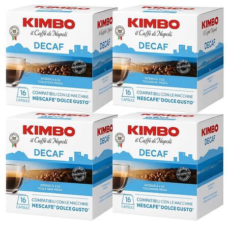 capsule compatibili dolce gusto Kimbo DECAF 96 pz