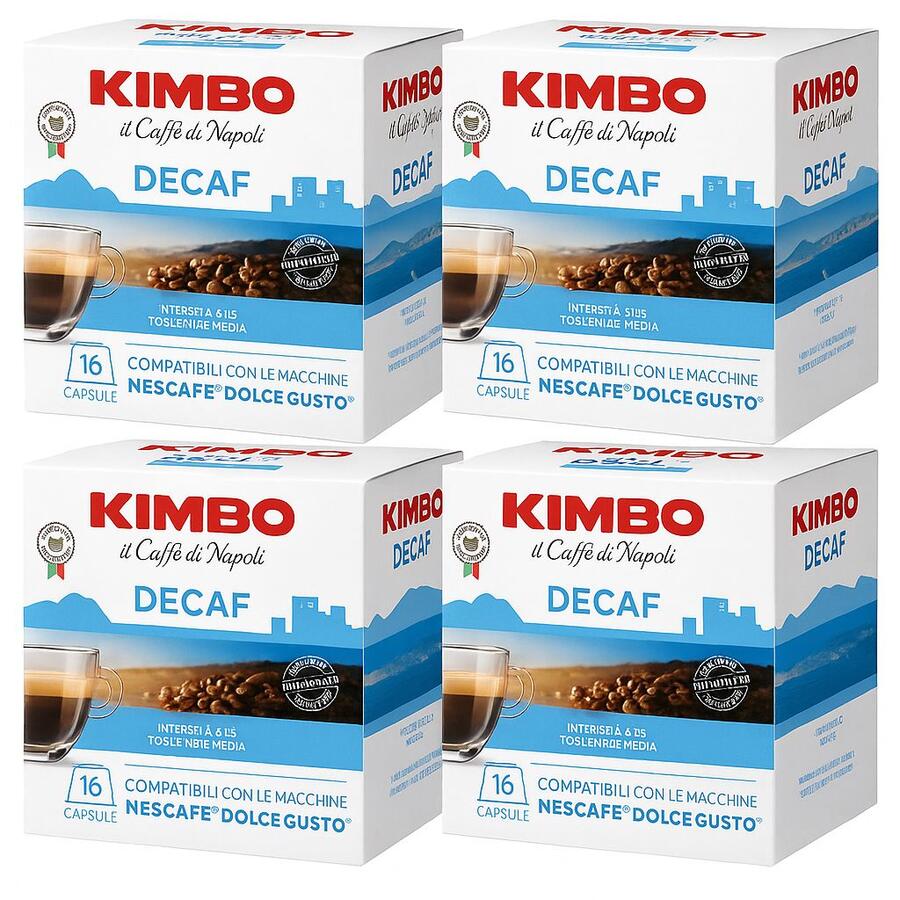 capsule compatibili dolce gusto Kimbo DECAF 96 pz