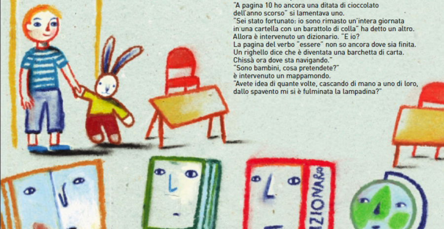 Anselmo va a scuola