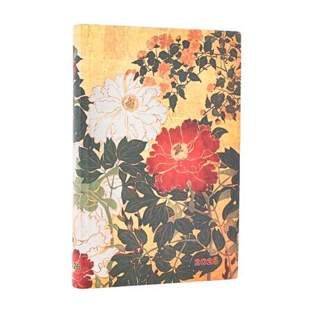 Agenda settimanale 2026 Paperblanks Natsu – Fiori Rinpa – Mini