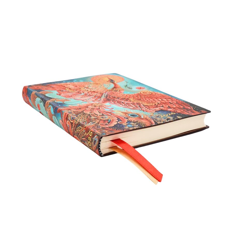 Agenda settimanale 2026 Paperblanks Uccello di Fuoco – Mini Flexy