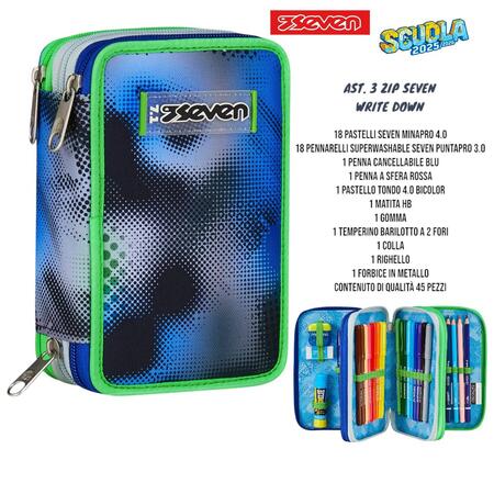 SEVEN ASTUCCIO  COMPLETO DA 45 PEZZI