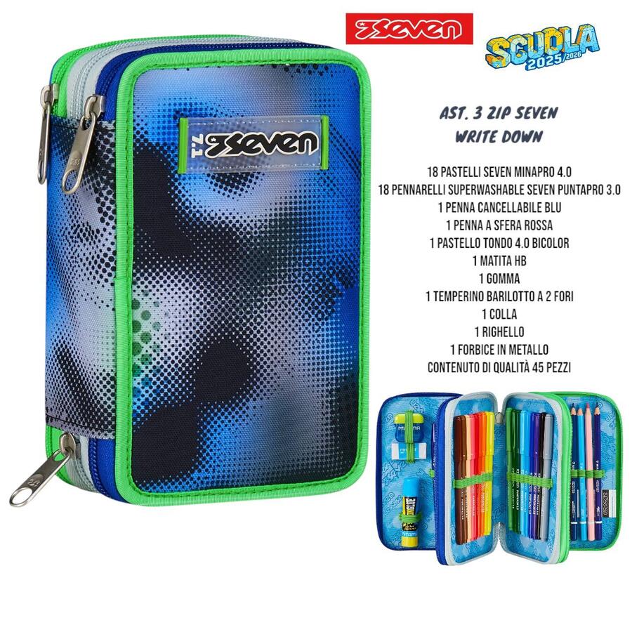 SEVEN ASTUCCIO  COMPLETO DA 45 PEZZI