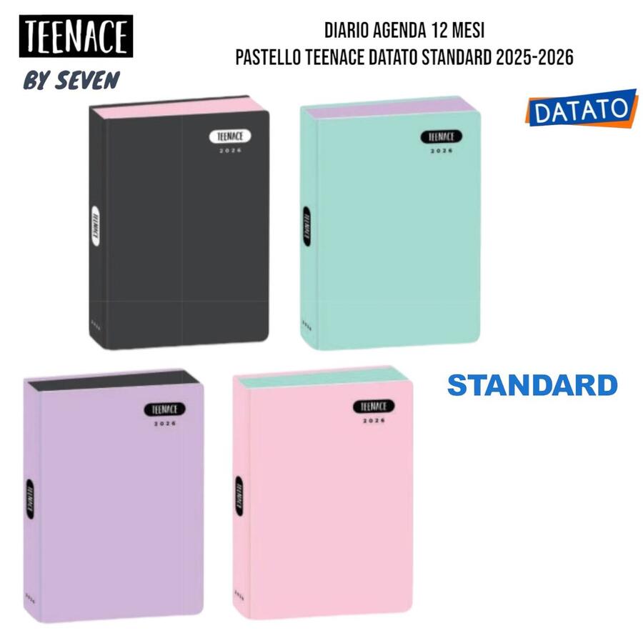TEENACE DIARO AGENDA 12 MESI BY SEVEN