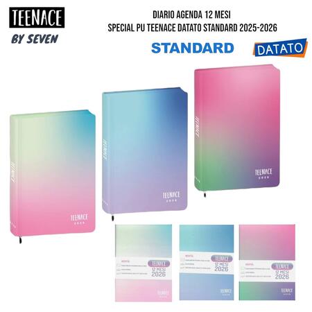 TEENACE SPECIAL DIARO AGENDA 12 MESI BY SEVEN