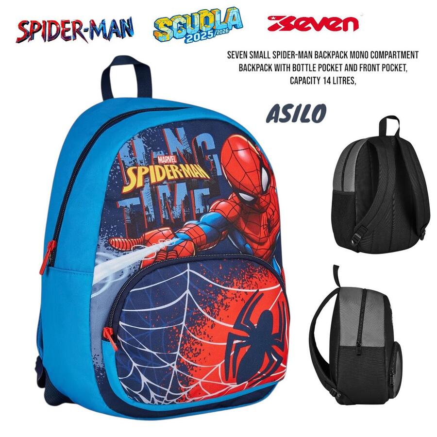 SEVEN ZAINO ASILO 
Capacità 14 litri